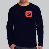 Swift Programming Language Logo T-Shirt For Men