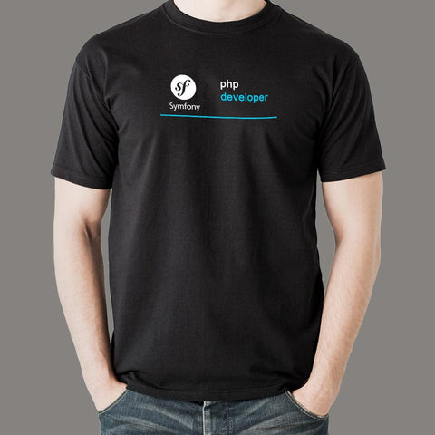 Symfony PHP Developer T-Shirt - Crafting Web Excellence