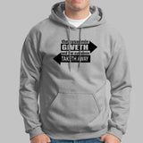 The Sysadmin Giveth And The Sysadmin Taketh Away Hoodies For Men India