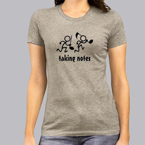 Taking Notes - Perfect Tee for Musicians - TEEZ.in