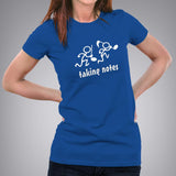 Taking Notes Funny Music T-Shirt For Women online