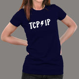 TCP IP Band T-Shirt For Women