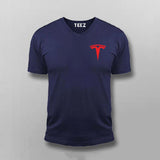 Tesla Chest Logo T-shirt For Men