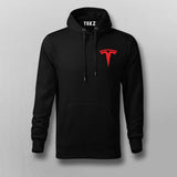 Tesla Chest Logo Hoodies For Men Online India