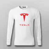 Tesla Full Sleeve T-shirt For Men Online Teez