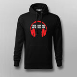 Headphones On: Music Lover's Silent Warning Hoodie