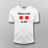THERE IS NO CTRL-Z IN LIFE Funny Coding Quotes V-neck T-shirt For Men Online India