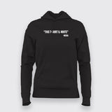 THIS T SHIRT IS WHITE Hoodies For Women