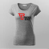 TRUE RED DEVILS MANCHESTER UNITED FAN T-SHIRT For Women