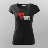 TRUE RED DEVILS MANCHESTER UNITED FAN T-SHIRT For Women