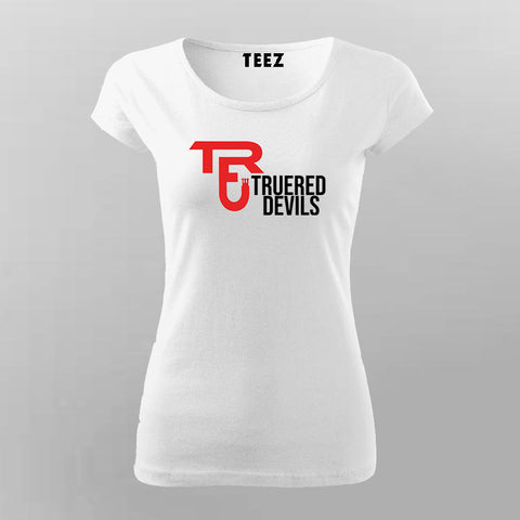 TRUE RED DEVILS MANCHESTER UNITED FAN T-SHIRT For Women Online Teez