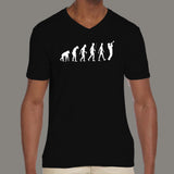 Trumpeters Evolution Men’s attitude v neck T-shirt online india