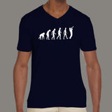 Trumpeters Evolution Men’s v neck T-shirt online india