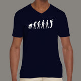 Trumpeters Evolution Men’s v neck T-shirt online india