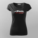 TVS APACHE 160 Biker T-Shirt For Women Online Teez