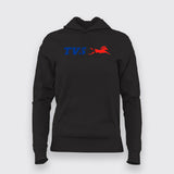 TVS LOGO Hoodie For Women Online India