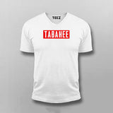 Tabahee V-neck T-shirt For Men Online India