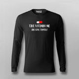 Take Vitamin Me And Love Thyself T-shirt Full Sleeve For Men Online Teez
