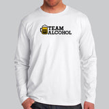 Team Alcohol Full Sleeve T-Shirt Online India