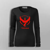 Team Valor T-Shirt For Fullsleeve Women India