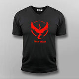 Team Valor V Neck T-Shirt India