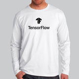 Tensorflow Machine Learning Full Sleeve T-Shirt For Men India