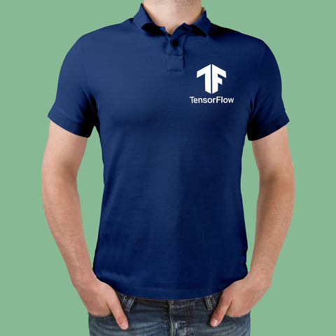 Tensorflow Machine Learning Polo Shirt For Men Online India