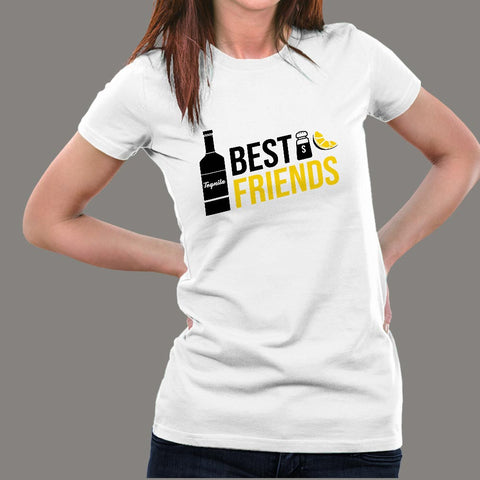 Tequila Best Friends T-Shirt For Women Online India