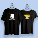 Tequila And Lime Couple Matching T-Shirts India Online India