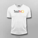 Test NG V-neck T-shirt For Men Online India