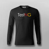 Test NG Full sleeve T-shirt For Men Online Teez