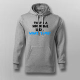 Thats a Horrible Idea What Time Hoodies For Men