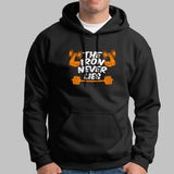 The Iron Never Lies Gym Motivational Hoodies For Men Online India