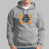 The Iron Never Lies Gym Motivational Hoodies For Men