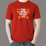 The Iron Never Lies Gym Motivational T-Shirt For Men