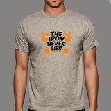 The Iron Never Lies Gym Motivational T-Shirt For Men