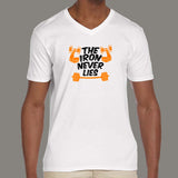 The Iron Never Lies Gym Motivational T-Shirt For Men