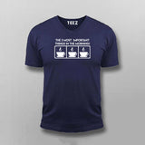 The 3 Most Important Things In The Morning Coffee Lover T-Shirt For Men