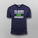 Solve It with Excel – Spreadsheet Wizard Tee