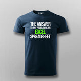 Solve It with Excel – Spreadsheet Wizard Tee