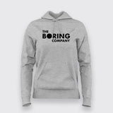 THE BORING COMPANY Hoodie For Women Online Teez