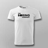 THE BORING COMPANY T-shirt For Men Online Teez