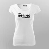THE BORING COMPANY T-Shirt For Women