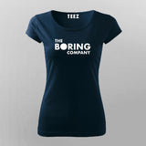 THE BORING COMPANY T-Shirt For Women