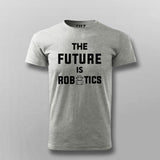 The Future Is Robotics T-shirt For Men