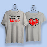 The Man Behind The Bump Couple T-Shirts