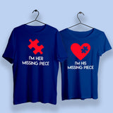 The Missing Piece Couple T-Shirts