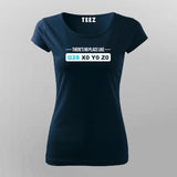 There’s No Place Like G28 X0 Y0 Z0 Programmer Funny T-Shirt For Women