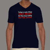 Better Idiots Men's Tee – Humorously Sarcastic