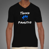 Think Pawsitive T-Shirt For Men